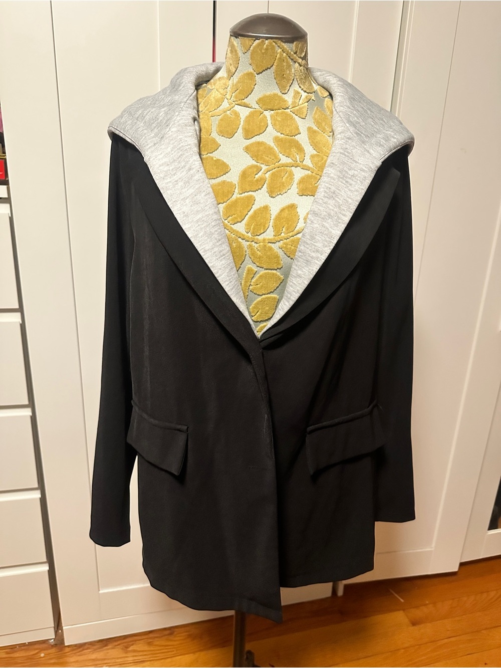 Shein Plus Hooded Blazer